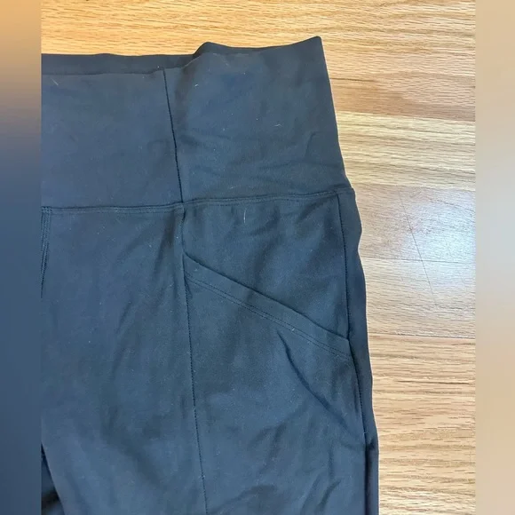 REI Black Biker Shorts with Pockets - Picture 2 of 3